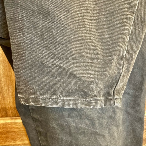 Zara black barrel style jeans women size 6 - Picture 5 of 6